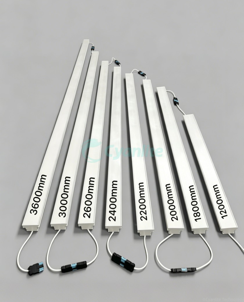SAS330i Linear Lighting-Cyanlite SAS330i metal ceiling linear light 